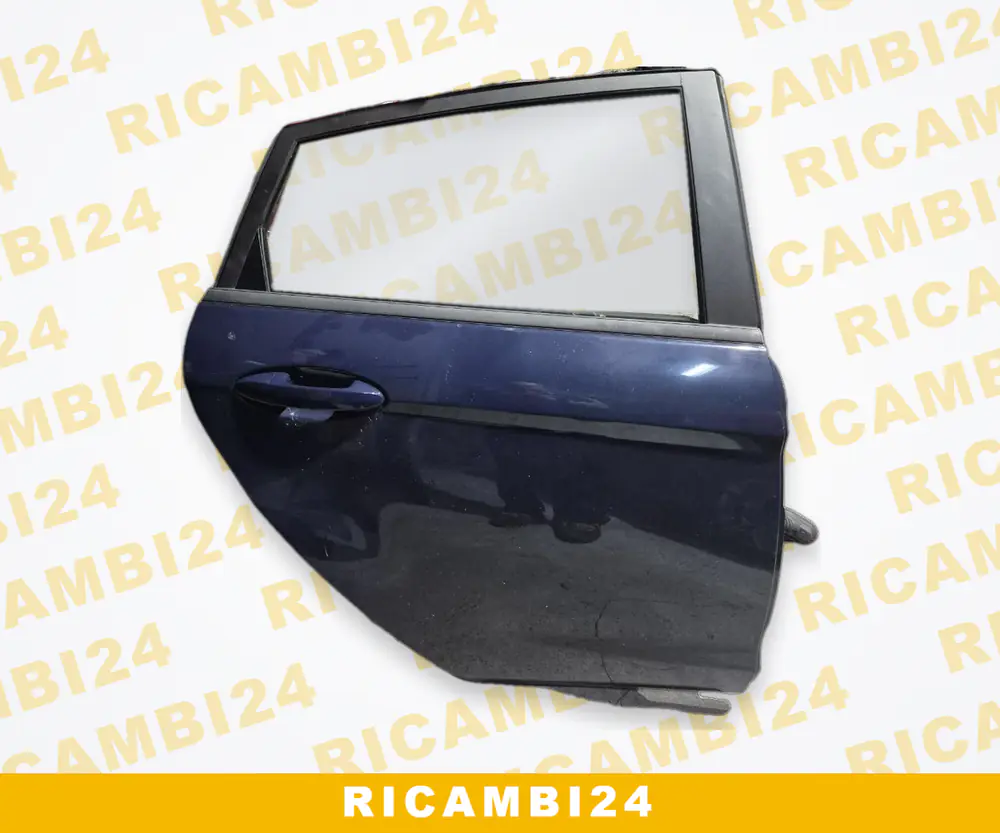 Porta posteriore destra completa blu – Ford Fiesta 5 porte 2016